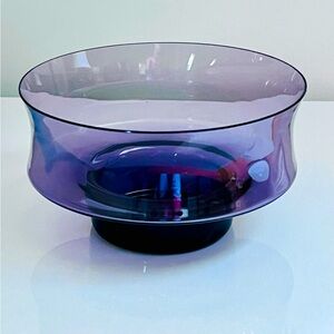 Lavender Block Chromatics Glass Bowl